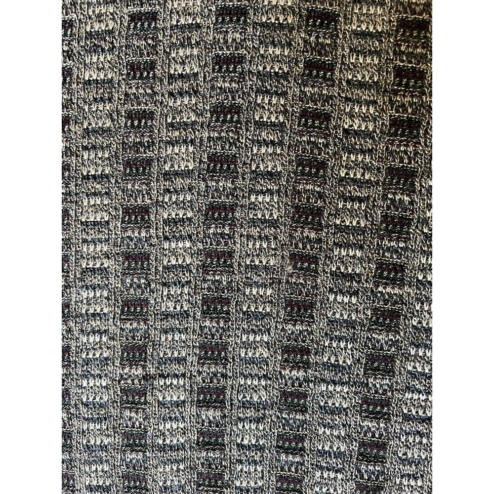 Vtg Made in Italy 100% Merino Wool Luxury Grandpa Crewneck Sweater Preppy Mens M - Picture 3 of 9